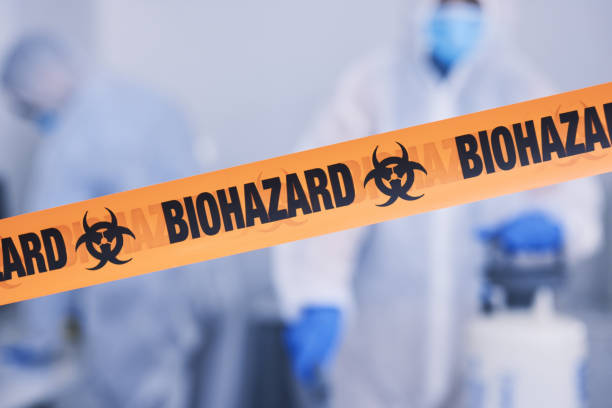 Professional Blood Cleanup technician working in Troy, NH
